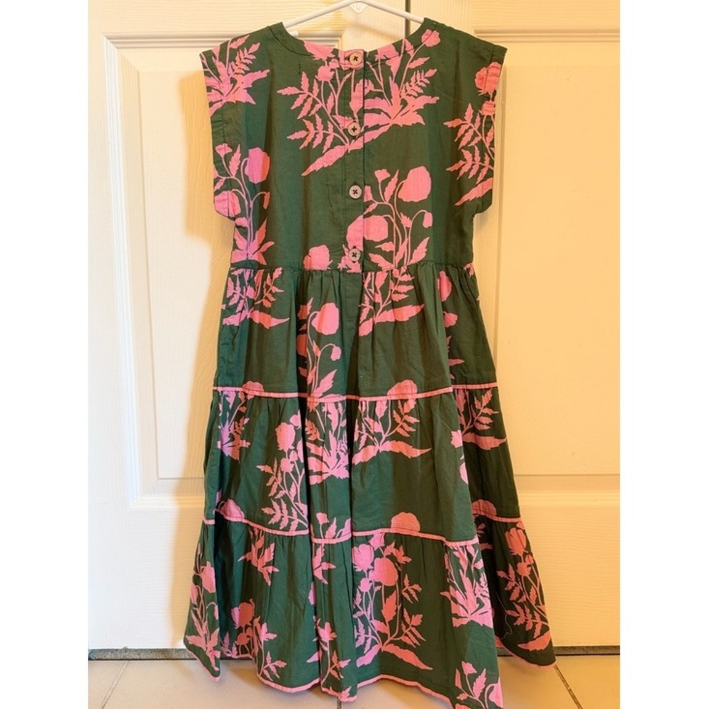 NWOT Pink Chicken Girls Peachy Dress Hunter Botanical size 12